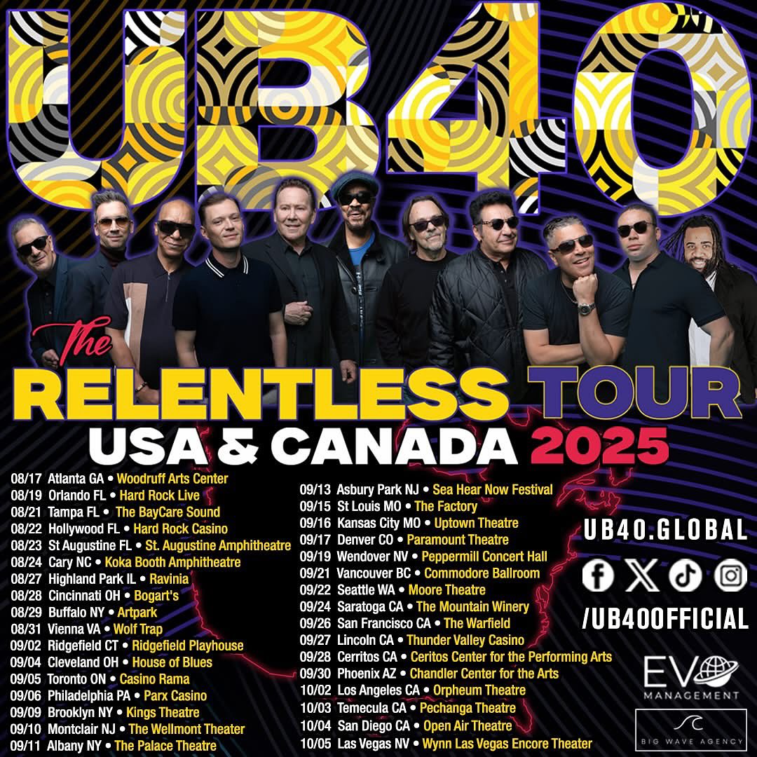 The English Beat Tour Poster 2025